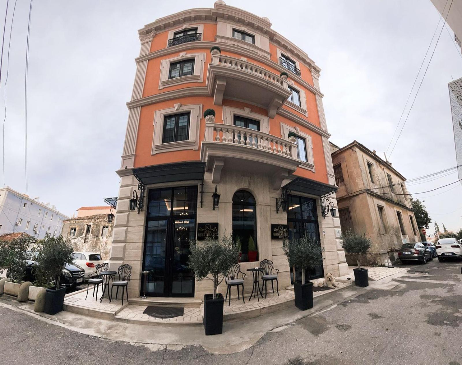 Hotel Kloest Durrës Exteriör bild